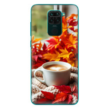 Чохол з унікальним дизайном 'Осінь з кавою' для Xiaomi Redmi 10X