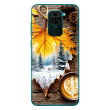 Чохол з унікальним дизайном 'Осінь з кавою' для Xiaomi Redmi 10X – Осінньо-зимове кава
