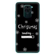 Рождественские, Праздничные Чехлы для Редми 10Х (Christmas loading)