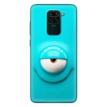 Силиконовые Чехлы (смешные стикеры) для Xiaomi Redmi 10X – Одноглазик