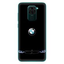 Силіконовий бампер з картинкою машини на Xiaomi Redmi 10X (Чорний BMW)