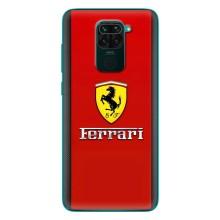 Силіконовий бампер з картинкою машини на Xiaomi Redmi 10X (Ferrari Logo)