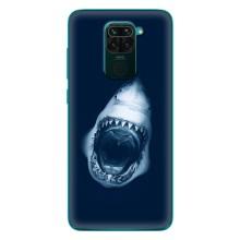 Силіконовий бампер з картинкою звірів для Xiaomi Redmi 10X (Пащу Акули)