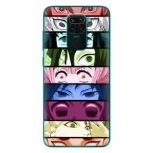 Силиконовые чехлы с глазами Anime для Сяоми Редми 10Х – Глаза Хашира