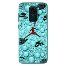 Силиконовый Чехол Nike Air Jordan на Сяоми Редми 10Х (Джордан Найк)