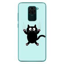 Силиконовый чехол с котиком для Xiaomi Redmi 10X – Падающий кот