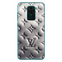 Текстурный Чехол Louis Vuitton для Сяоми Редми 10Х (Бежевый ЛВ)