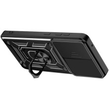 Ударостійкий чохол Camshield Serge Ring для Xiaomi Poco X5 5G / Note 12 5G – Чорний