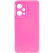 Чохол Silicone Cover Lakshmi Full Camera (AAA) для Xiaomi Poco X5 5G / Redmi Note 12 5G – Рожевий