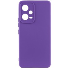 Чехол Silicone Cover Lakshmi Full Camera (AAA) для Xiaomi Poco X5 5G / Redmi Note 12 5G – Фиолетовый
