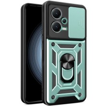 Ударопрочный чехол Camshield Serge Ring для Xiaomi Poco X5 5G / Note 12 5G (Зеленый)