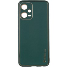 Кожаный чехол Xshield для Xiaomi Poco X5 5G / Redmi Note 12 5G – Зеленый