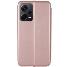 Шкіряний чохол-книжка Classy для Xiaomi Poco X5 5G / Note 12 5G – Rose Gold