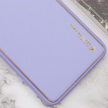 Шкіряний чохол Xshield для Xiaomi Poco X5 5G / Redmi Note 12 5G – Бузковий