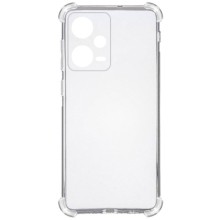 TPU чохол GETMAN Ease logo посилені кути Full Camera для Xiaomi Poco X5 5G / Redmi Note 12 5G – Прозорий