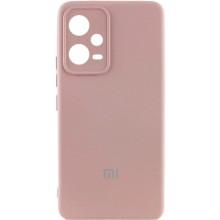 Чохол Silicone Cover Lakshmi Full Camera (AA) with logo для Xiaomi Poco X5 5G / Note 12 5G – Рожевий