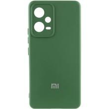 Чохол Silicone Cover Lakshmi Full Camera (AA) with logo для Xiaomi Poco X5 5G / Note 12 5G – Зелений