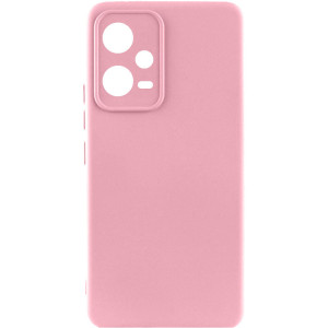 Чохол Silicone Cover Lakshmi Full Camera (AAA) для Xiaomi Poco X5 5G / Redmi Note 12 5G – Рожевий