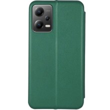Кожаный чехол (книжка) Classy для Xiaomi Poco X5 5G / Note 12 5G – Зеленый