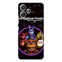 Чехлы Пять ночей с Фредди для Редми 12 (5G) – Лого Фредди