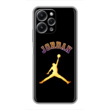Чехлы для Xiaomi Redmi 12 (5G) - с картинкой JORDAN (AlphaPrint) (Jordan Gold)