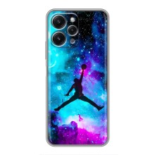 Чехлы для Xiaomi Redmi 12 (5G) - с картинкой JORDAN (AlphaPrint) (Яркий Джордан)