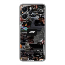 Чехол Формула1 на Xiaomi Redmi 12 (5G) – Коллаж Ф1