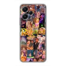 Чехол Рапунцель для Xiaomi Redmi 12 (5G) (Рапунцель коллаж)