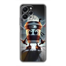 Чехол с мемом Тралалело тралала на Xiaomi Redmi 12 (5G) (Капучино асасино)