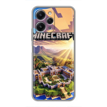 Чехол с картинками Майнкрафт для Редмі 12 (5G) – Minecraft