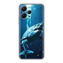 Чехол с картинкой «Хищники» для Xiaomi Redmi 12 (5G) – Акула
