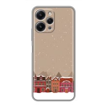 Новогодние, Праздничные Чехлы для Xiaomi Redmi 12 (5G) - 2024 год (Зимний город)