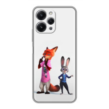 Силіконовий чохол з принтом Зоотрополіс для Xiaomi Redmi 12 (5G) – Джуді і Нік