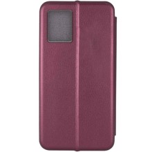 Кожаный чехол (книжка) Classy для Xiaomi Redmi 12 – Бордовый