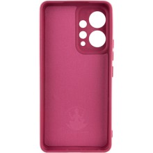 Чехол Silicone Cover Lakshmi Full Camera (A) для Xiaomi Redmi 12 – Бордовый