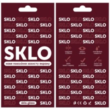 Захисне скло SKLO 3D (full glue) для Xiaomi Redmi 12 / Poco M6 Pro 5G – Чорний