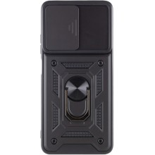 Ударопрочный чехол Camshield Serge Ring для Xiaomi Redmi 12 / Poco M6 Pro 5G – Черный