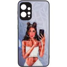 TPU+PC чехол Prisma Ladies для Xiaomi Redmi 12 – Black in White