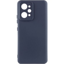 Чохол Silicone Cover Lakshmi Full Camera (AAA) для Xiaomi Redmi 12 – Темно-синій