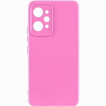 Чехол Silicone Cover Lakshmi Full Camera (AAA) для Xiaomi Redmi 12 (Розовый)