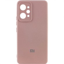 Чехол Silicone Cover Lakshmi Full Camera (AAA) with Logo для Xiaomi Redmi 12 – Розовый