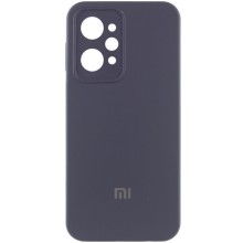 Чохол Silicone Cover Lakshmi Full Camera (AAA) with Logo для Xiaomi Redmi 12 – Сірий