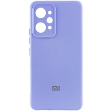 Чехол Silicone Cover Lakshmi Full Camera (AAA) with Logo для Xiaomi Redmi 12 – Сиреневый