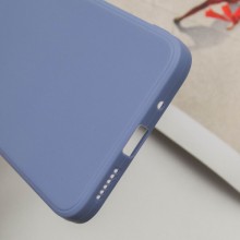 Силиконовый чехол Candy Full Camera для Xiaomi Redmi 12 – Голубой