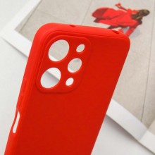 Силиконовый чехол Candy Full Camera для Xiaomi Redmi 12 – Красный