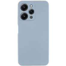 Чехол Silicone Cover Lakshmi Full Camera (AAA) для Xiaomi Redmi 12 – Голубой