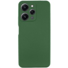 Чехол Silicone Cover Lakshmi Full Camera (AAA) для Xiaomi Redmi 12 – Зеленый