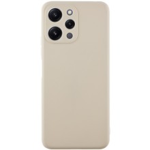 Силиконовый чехол Candy Full Camera для Xiaomi Redmi 12 (Бежевый)