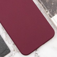 Чохол Silicone Cover Lakshmi Full Camera (AAA) для Xiaomi Redmi 12 – Бордовий