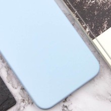 Чохол Silicone Cover Lakshmi Full Camera (AAA) для Xiaomi Redmi 12 – Блакитний